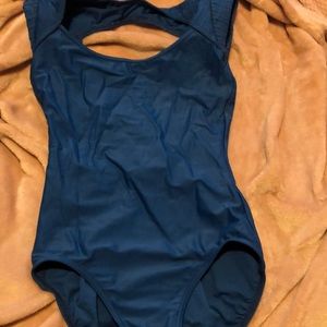 Blue leotard